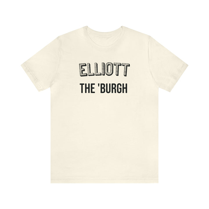 Elliott  - The Burgh Neighborhood Series - Unisex Jersey Short Sleeve Tee T-Shirt Printify Natural S 