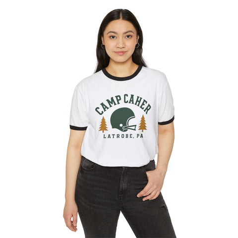 Camp Caher - Next Level Unisex Cotton Ringer T-Shirt