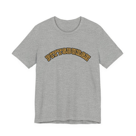 Pittsburgh Block Letter Short Sleeve T-Shirt