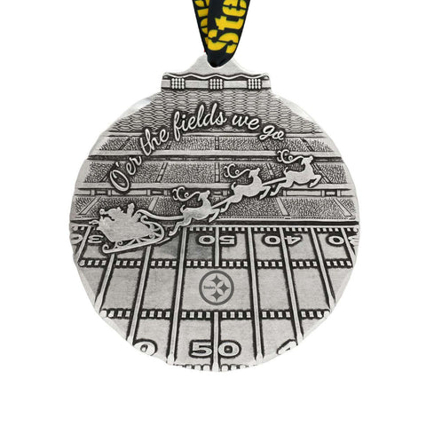 Pittsburgh Steelers O'er The Fields We Go Ornament