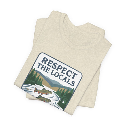 Respect the Locals River Steward Tee | Protect Our National Parks, Vintage Outdoor