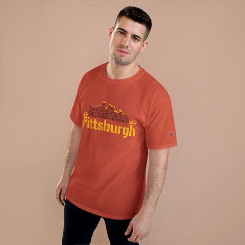 Pittsburgh Football Team Names - Champion T-Shirt