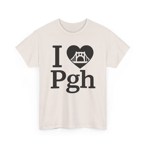 I Love PGH - Unisex Heavy Cotton Tee