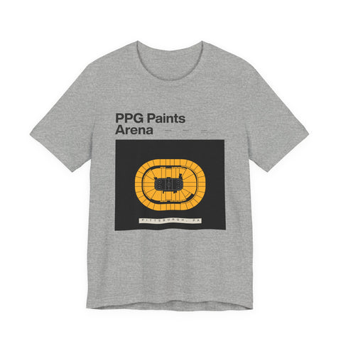 Unisex Jersey Tee - PPG Paints Arena Short Sleeve Shirt | Soft Cotton & Retail Fit