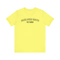 Hazelwood South  - The Burgh Neighborhood Series - Unisex Jersey Short Sleeve Tee T-Shirt Printify Yellow S 