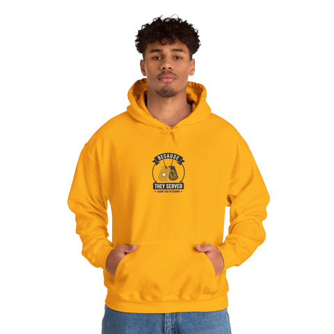 They Served Dog Tags Hoodie | Veterans Day, Military Tribute