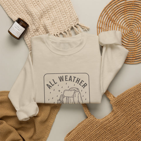 All Weather Football Fan Sweatshirt