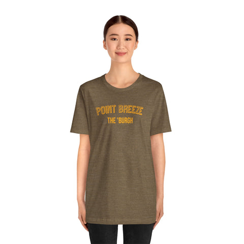 Point Breeze - The Burgh Neighborhood Series - Unisex Jersey Short Sleeve Tee T-Shirt Printify   