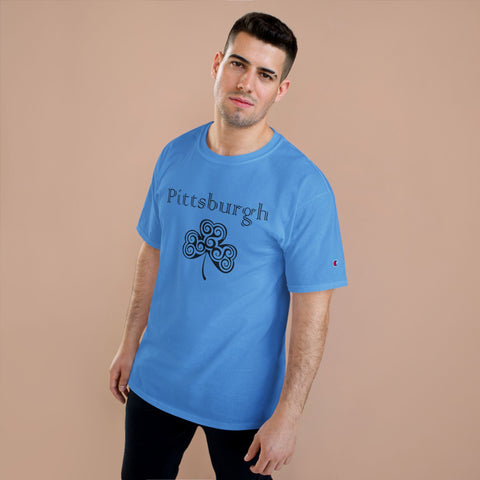 Pittsburgh Irish Clover - Champion T-Shirt