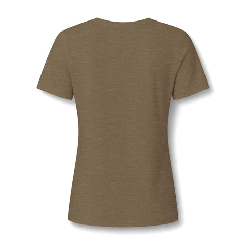 412 Bold Vertical Number Women's V-neck Tshirt  — Minimalist Monochrome Graphic T-Shirt