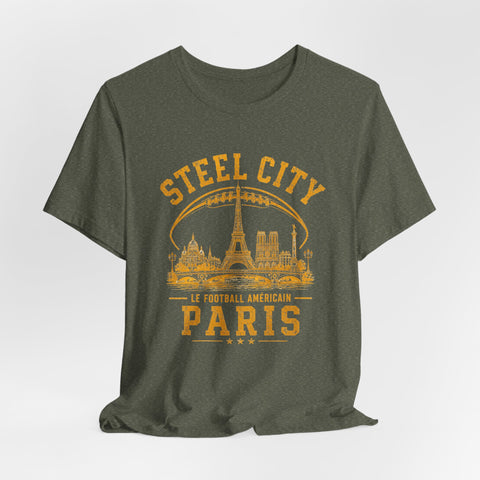 Steel City Paris - Unisex Jersey Short Sleeve Tee