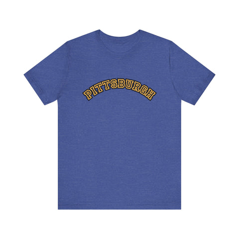 Pittsburgh Block Letter Short Sleeve T-Shirt