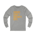 Sorry. Can't. Hockey. Bye. - Long Sleeve Tee Long-sleeve Printify S Athletic Heather