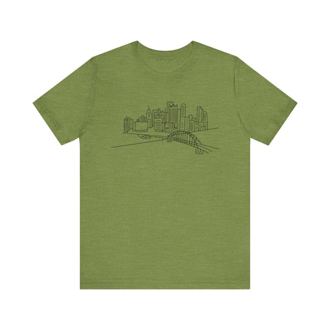 Pittsburgh Skyline Short Sleeve T-Shirt