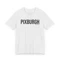 Pittsburgh PIXBURGH Short Sleeve T-Shirt T-Shirt Printify Ash XS