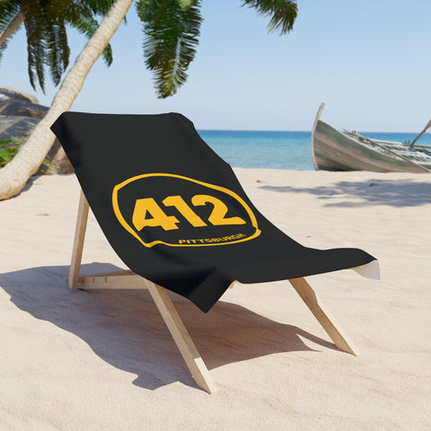 412 Stamp - Beach Towel