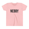 Nebby - Youth Short Sleeve Tee Kids clothes Printify Pink S