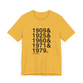 Pittsburgh Pirates World Series Ampersand - Short Sleeve Tee T-Shirt Printify Heather Yellow Gold XS