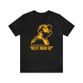 Next Man Up - Mike Tomlin Quote - Short Sleeve Tee T-Shirt Printify Black S 