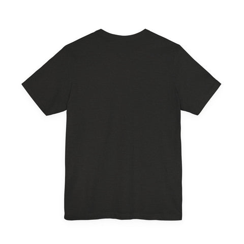 412 Bold Vertical Number Tee — Minimalist Monochrome Graphic T-Shirt