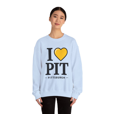 I Heart PIT - Gildan Heavy Blend™ Crewneck Sweatshirt