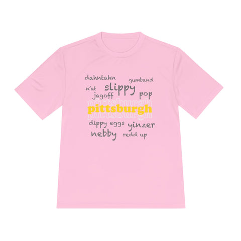 Pittsburgh Yinzerisms - Unisex Moisture Wicking Tee
