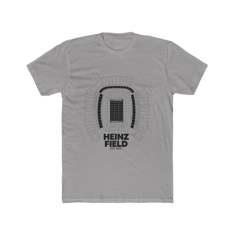 Pittsburgh Heinz Field Cotton Crew Tee Shirt