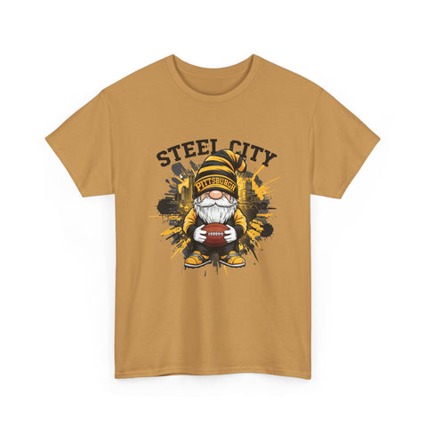 Steel City Gnome - Unisex Heavy Cotton Tee