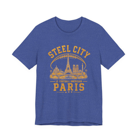 Steel City Paris - Unisex Jersey Short Sleeve Tee