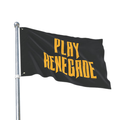 Play Renegade - Double Sided Flag