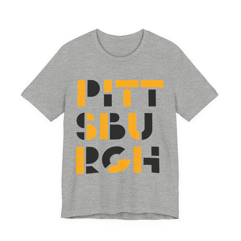 Pittsburgh City Art - Unisex Jersey Short Sleeve Tee