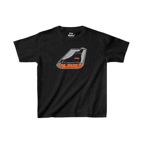 Erie Blades™ T-Shirt (Youth) Kids clothes Vintage Ice Hockey Black XS 