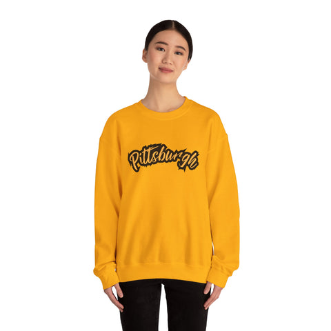 Jagged Pittsburgh Heavy Blend™ Crewneck Sweatshirt