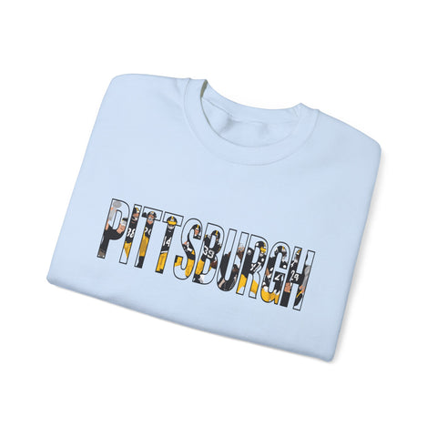 Pittsburgh Football Players - Heavy Blend™ Crewneck Sweatshirt
