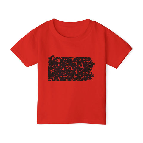 Pennsylvania Grunge - Toddler T-Shirt