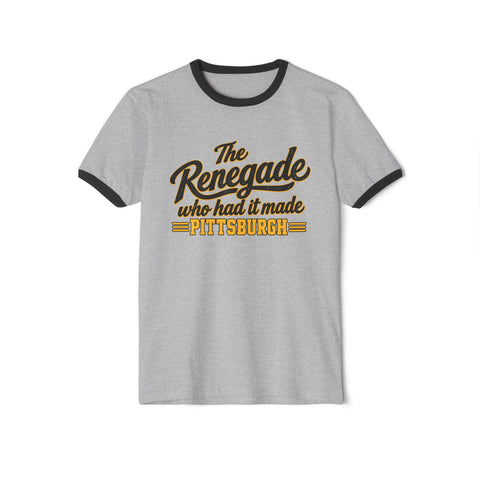 Pittsburgh Renegade - Next Level Unisex Cotton Ringer T-Shirt