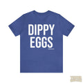 Dippy Eggs Pittsburgh Culture T-Shirt - Short Sleeve Tee T-Shirt Printify Heather True Royal S 