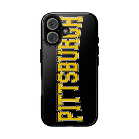 Pittsburgh Varsity Letters Phone Case Mate Tough