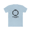 Pittsburgh Civic Arena "The Igloo"  Cotton Crew Tee T-Shirt Printify Solid Light Blue S 