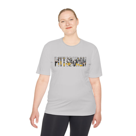 Pittsburgh Football Players - Sport-Tek Unisex Moisture Wicking Tee