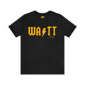 TJ Watt - AC/DC - Short Sleeve Tee T-Shirt Printify Black S 
