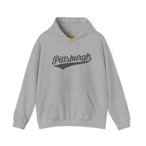 Pittsburgh Varsity Retro Heavy Blend Hooded Sweatshirt