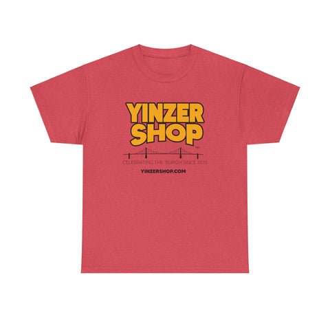 YinzerShop Serving Since 2015 - Gildan 5000 Unisex Heavy Cotton Tee T-Shirt Printify Heather Red S