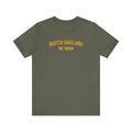 North Oakland - The Burgh Neighborhood Series - Unisex Jersey Short Sleeve Tee T-Shirt Printify Heather Military Green XS 