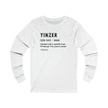 Pittsburghese Definition Series - Yinzer - Long Sleeve Tee Long-sleeve Printify XS White 