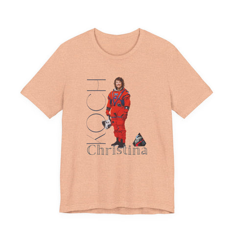 Astronaut Christina Koch Artemis 2 Space Suit Tee Graphic T-Shirt