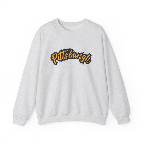 Jagged Pittsburgh Heavy Blend™ Crewneck Sweatshirt
