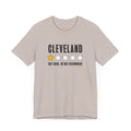 Cleveland Review 1 Star - Short Sleeve Tee T-Shirt Printify Heather Cool Grey XS