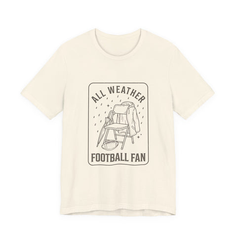 All Weather Football Fan Tee