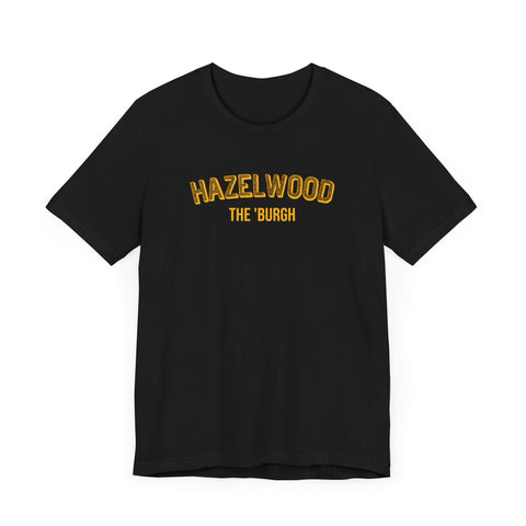 Hazelwood  - The Burgh Neighborhood Series - Unisex Jersey Short Sleeve Tee T-Shirt Printify   